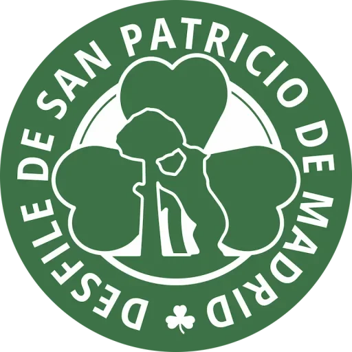 Logotipo Desfile de San Patricio. Madrid